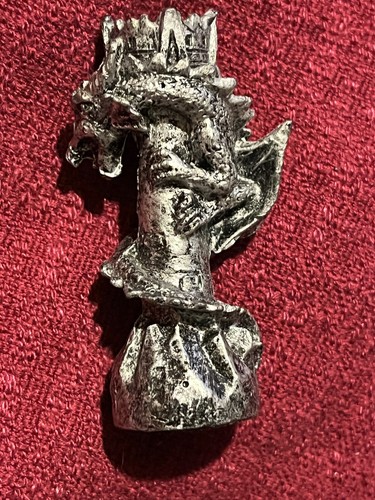 MYTHICAL 3-D PEWTER DRAGON CHESS REPLACEMENT PIECES ~ CHOOSE 1 or ALL ~ 1+ SHIP - Picture 39 of 59