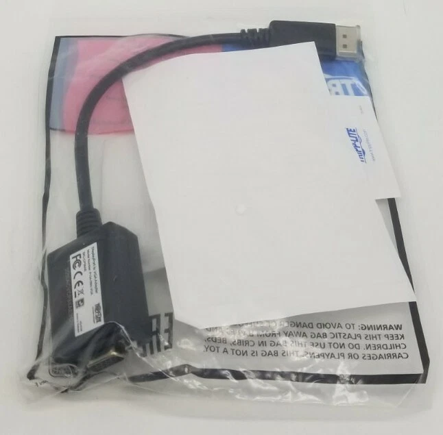 Tripp Lite P134 06N VGA Display Port to VGA Active Cable Adapter 6 in - Image 2 of 2