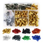 Alloy Complete Fairing Bolts Kit Fit For 15-21 08-12 Suzuki GSX 250R/650F Gold