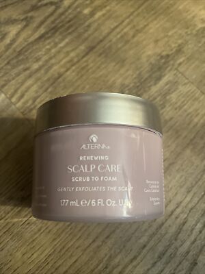 Alterna Renewing Scalp Care Scrub to Foam 6.0oz/177ml NWOB