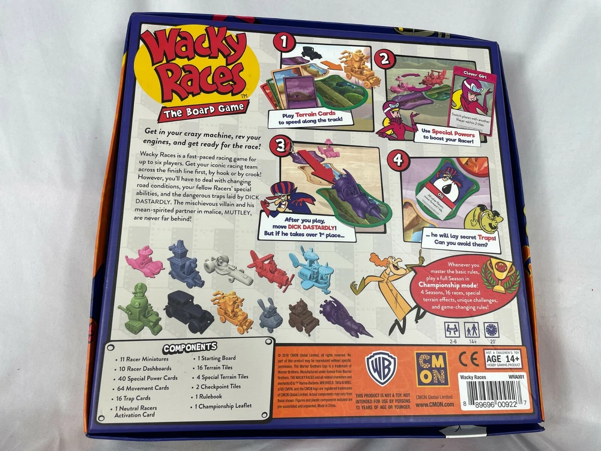 CMON Wacky Races: The Board Game : Toys & Games