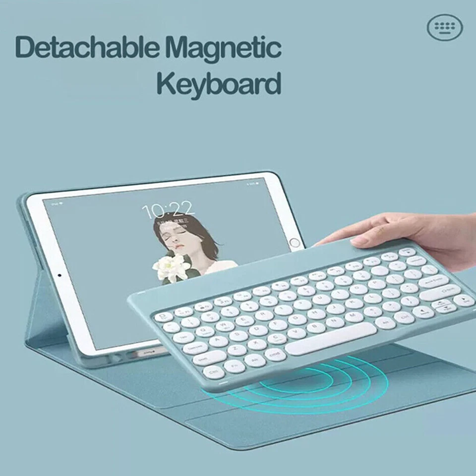 Keyboard Mouse Case Cover For Samsung Galaxy Tab  S6Lite 2024/S9/S9FE/A9+ Tablet - Image 2 of 4