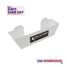 Allstar ALL12205, One White Aluminum Wheel Cover Holder Performance Racing Parts
