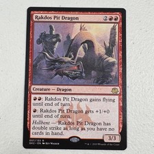 Magic The Gathering RAKDOS PIT DRAGON 57/133 Rare Ravnica Allegiance Guild MTG