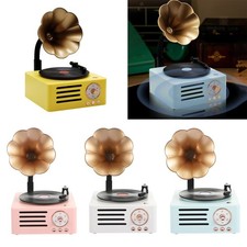 Platine tourne-disque Bluetooth 5.0 Vintage nostalgique pour cadeau de Noël