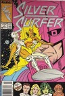 Marvel Comics Silver Surfer #1 Newsstand (1987 Galactus Cover)
