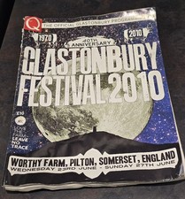 Glastonbury Festival 40th Anniversary Programme 2010