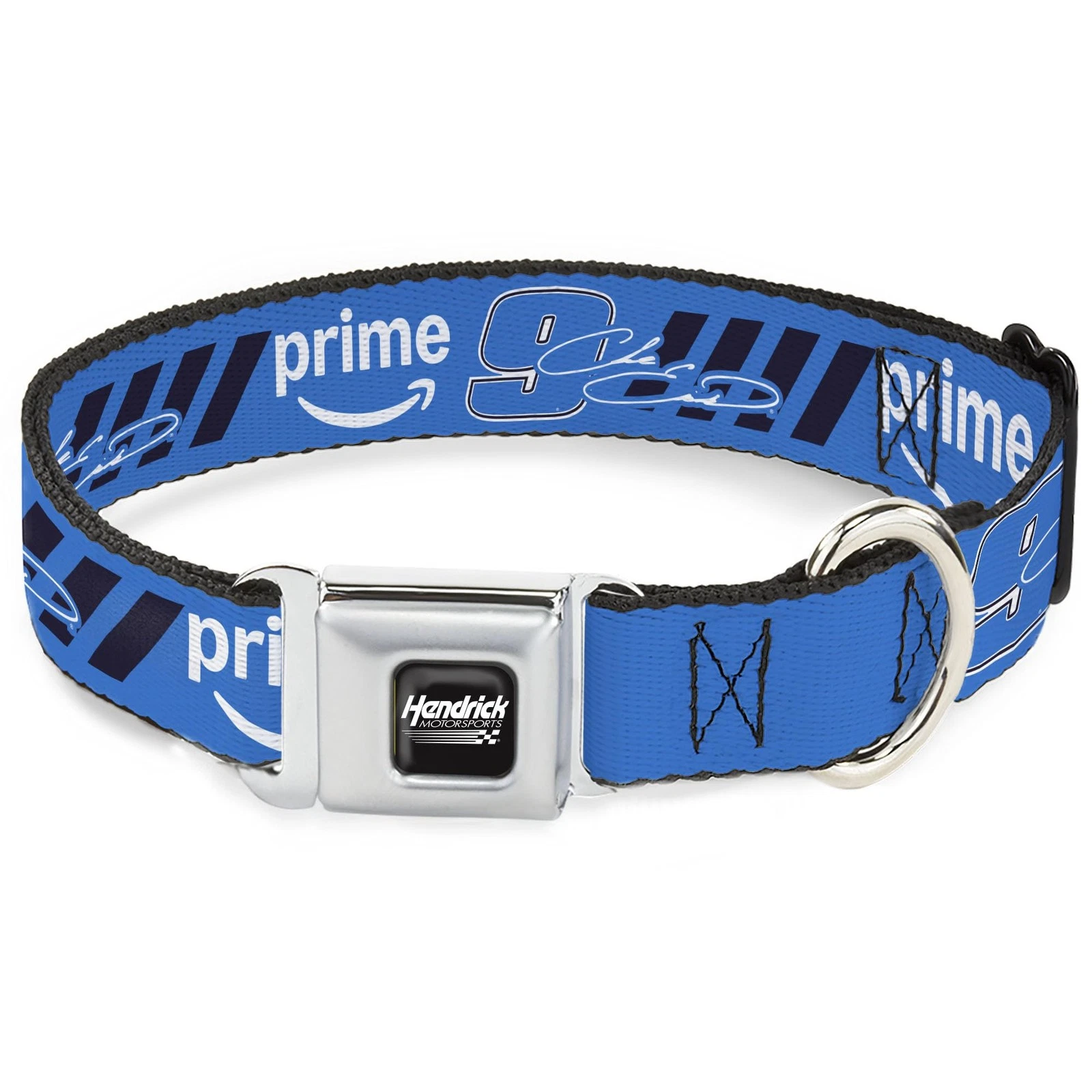 Hendrick Motorsports Pet Collar, Dog Collar Metal Seatbelt Buckle, C (US IMPORT)