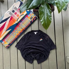 vintage 90s Perry Ellis T-Shirt blank Gatorade promo shirt sz XL graphic tee