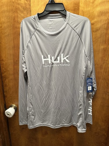 HUK Playera De Manga Larga Strike | Performance Fishing Shirt De Manga