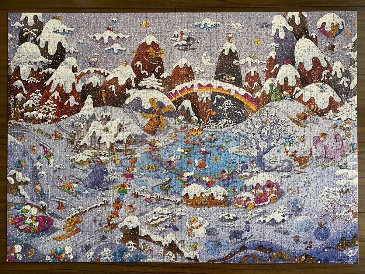 へいへい Heye Puzzle WINTERLAND, 1000 Pieces, Mordillo, 2014, Cartoon