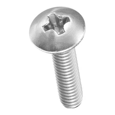 Machine Screws Phillips Head(#6-32x5/8") 50Pcs, Silver