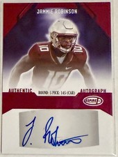 Jammie Robinson 2023 Sage Aspire Red Auto Rookie RC Florida State Seminoles 