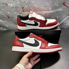 Air Jordan 1 Retro Low OG Chicago Size 13 Varsity Red Black White HQ6998-600 New
