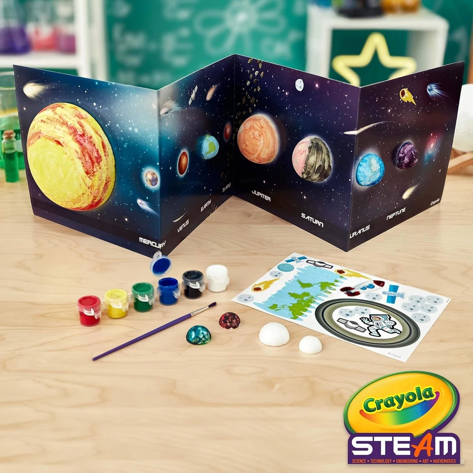 Crayola Sistema Solar Ciencia Kit, Juguete Educativo, Regalo para Niños, Edades 7, 8, 9,  Foto 4 de 4
