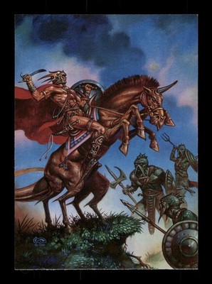46 Allies Of Antares Clyde Caldwell 1995 FPG Fantasy Art Card TC CC