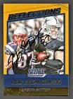 ROB GRONKOWSKI PATRIOTS SIGNED AUTOGRAPH 2016 REFLECTIONS CARD NM HOLOGRAM COA