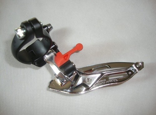 NEW Shimano FD-R443 FRONT DERAILLEUR TIAGRA 31,8 mm CLAMP Bottom Pull BLACK - Bild 3 von 4
