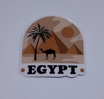 Egypt Pyramids Camel Sticker City Travel Art Decal Vinyl Country Souvenir Tc9