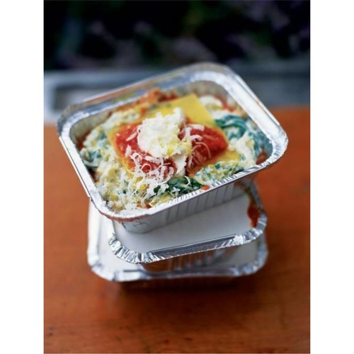 Aluminium Foil Containers Lids No. 1 Size Food Takeaway Catering Approx 250 ml - Picture 9 of 10