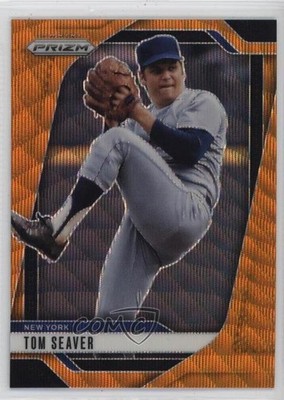 2025 Panini Prizm Orange Wave Prizm 33/49 Tom Seaver #33 HOF 1y9