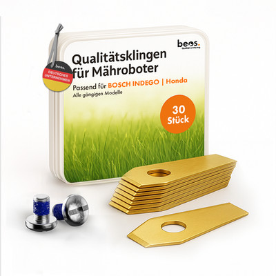 30x beos  Ersatzmesser - Bosch Indego & Honda