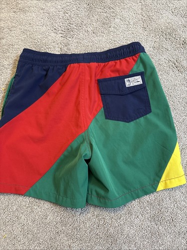 Polo Ralph Lauren Boys' Traveler Stretch Swim Trunks- Big Kid SIZE MEDIUM - Picture 5 of 12