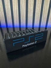 PlayStation 2 PS2 10 Game Holder Storage Display Rack Stand Collector Accessory