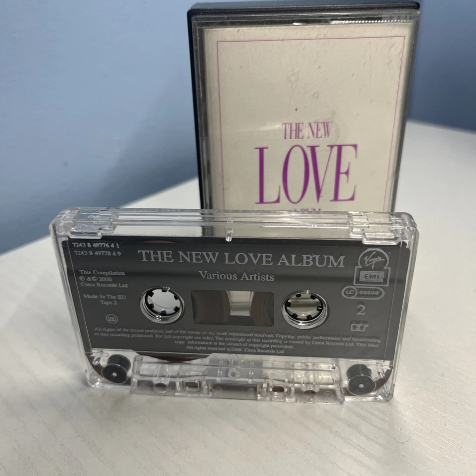 The New Love Album - Double Audio Cassette Tape 2000 Virgin Records - Image 3 of 4