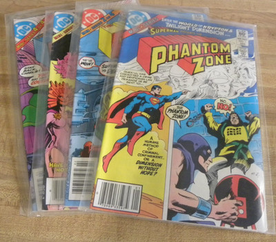 DC The Phantom Zone 1-4 1 2 3 4 Full Run Comic Book Lot Nice!!!