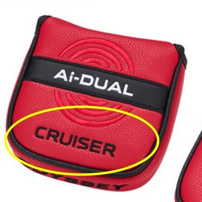 Odyssey Ai-DUAL CRUISER 1/2-BALL ♯7 DB Putter Headcover – OEM