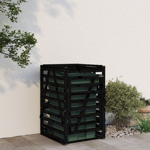 Containerberging verlengstuk massief grenenhout grijs pergola vidaXL - Afbeelding 11 van 84
