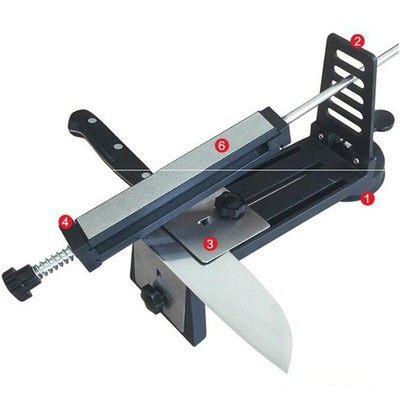 Fix-angle Professional Knife Sharpener System Diamond Sharpening Stone Whetston 