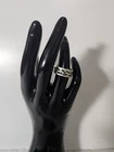 New ListingVintage 925 Sterling Silver Band Ring... Size 6.5