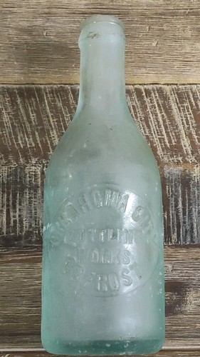 Bottiglia di soda Oklahoma City Oklahoma Hutchinson G.G. Frost 7,5"