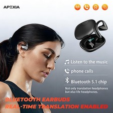 Translator Earbuds 144 Languages Real Time Online/OffLine Translation Earphones