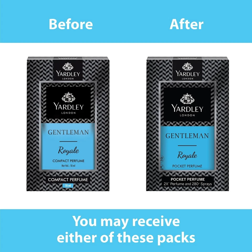 Компактные духи для мужчин Yardley London Gentleman Royale, 18 мл x 3 - Изображение 3 из 4