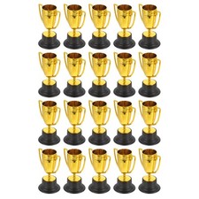 20 Pcs Mini Trophy Awards Plastic Cup Classroom Decoration Reward