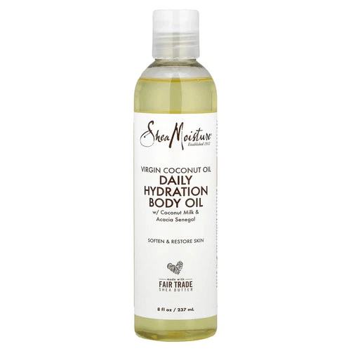 Virgin Coconut Oil, Daily Hydration Body Oil, 8 fl oz 237 ml