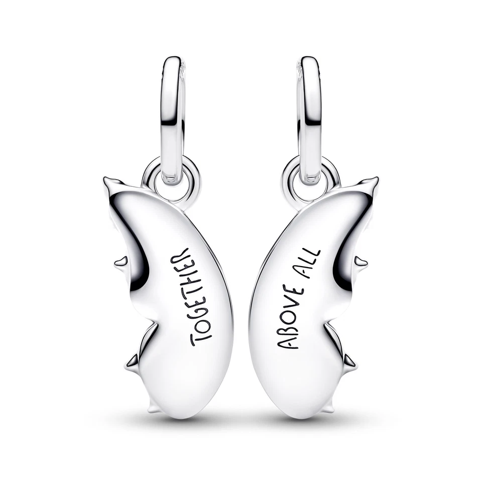 PANDORA Gioielli Charm Divisibile A Forma Di Farfalla In Argento 794244C01 - Immagine 2 di 4