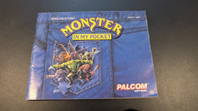 Monster in My Pocket NES | Konami | CIB Komplett OVP | NOE | Rare Flyer | TESTED