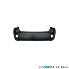 Stoßstange hinten Heck genarbt schwarz passt für Fiat Panda 312 Van ab 2012