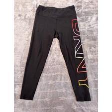 DKNY Women's Black Leggings - Size Medium