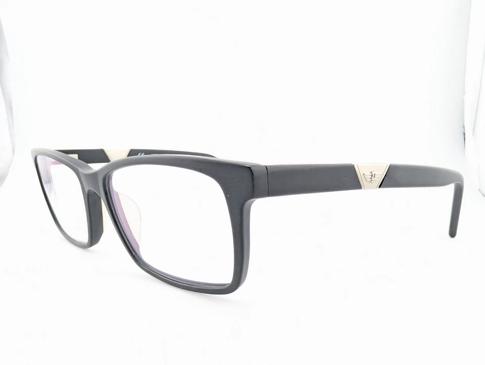 Solo monturas para gafas de policía, VPL436K COL.0703, 55-17-145, negras Foto 3 de 4