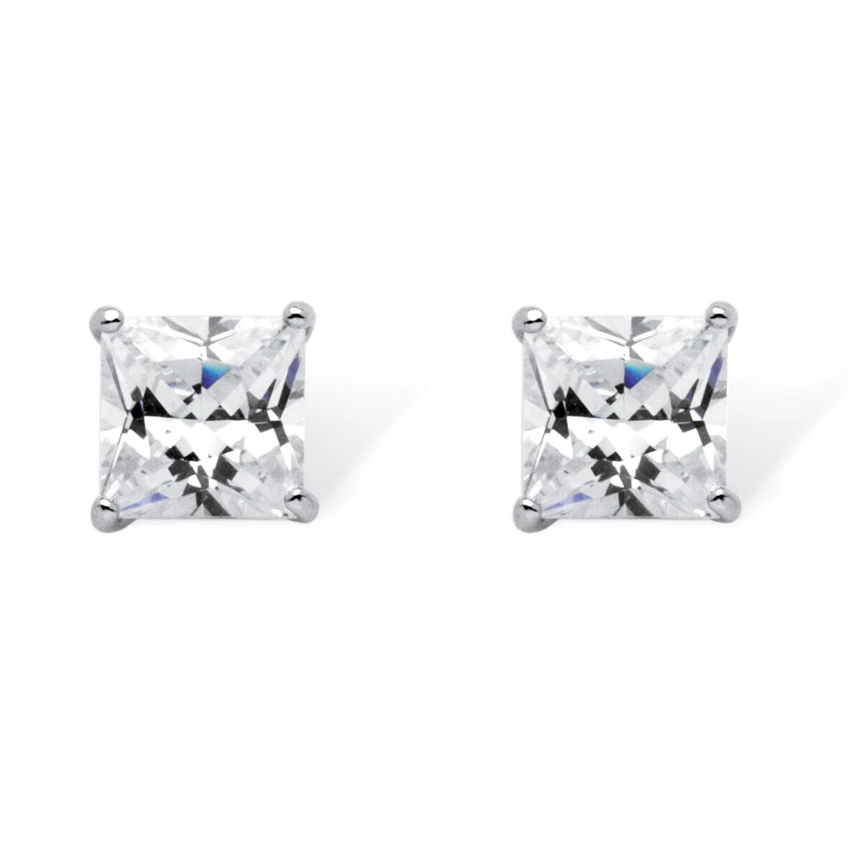 .925 Sterling Silver Stud Birthstone Earrings - Image 4 of 4