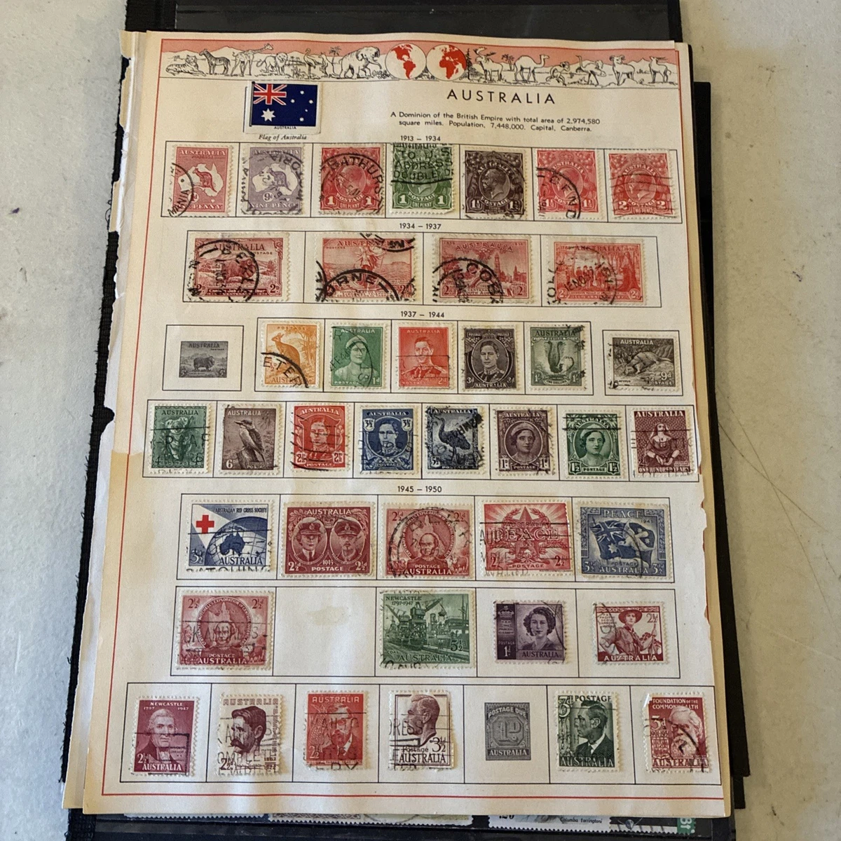 Vostok FRENCH STAMP ALBUM フランス切手アルバム② French Stamps for sale | eBay