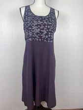 Smart Wool Willow Lake Tank Cross Back Dress Size Medium
