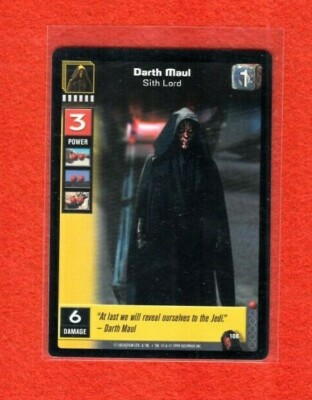 Star Wars Young Jedi Darth Maul Sith Lord CCG /TCG