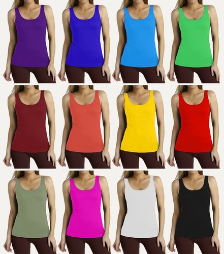 womens scoop neck vest