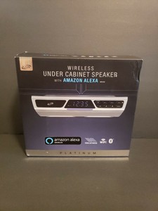 ilive platinum wireless under cabinet speaker with amazon alexa